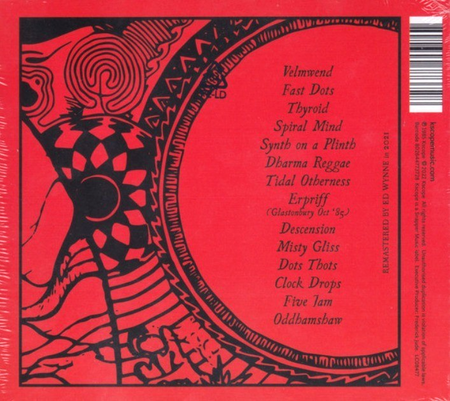 Ozric Tentacles Erpsongs CD album in digipak 2022 Remastered reissue on Kscope