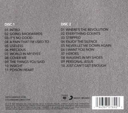 Depeche Mode – Live Spirits Soundtrack CD Album in Digipak on Sony 2020