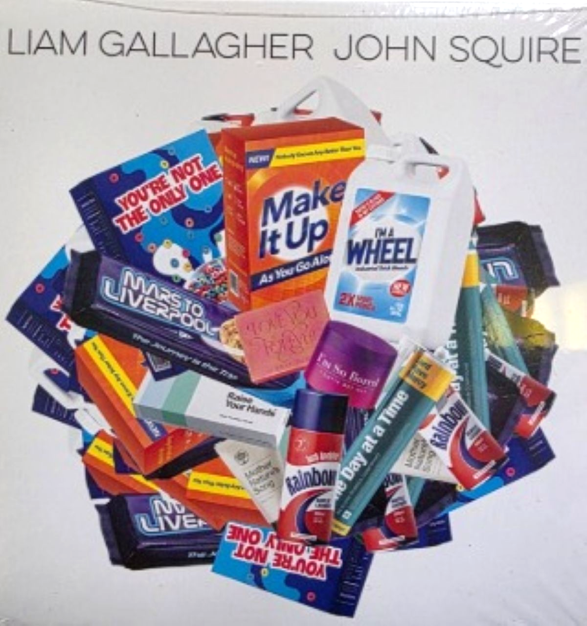 Liam Gallagher John Squire 2024 CD Album Warner Records Rock Music in digipak