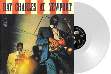 Ray Charles Ray Charles At Newport imited edition clear LP Album vinyl record