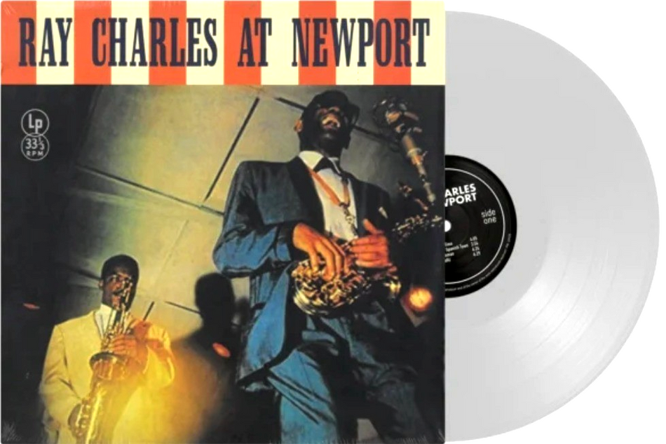 Ray Charles Ray Charles At Newport imited edition clear LP Album vinyl record