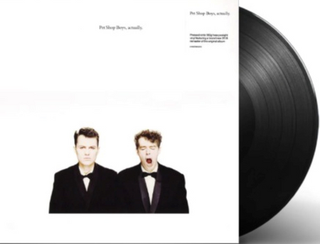 Pet Shop Boys Actually LP Album vinyl record 2018 remastered reissue 180gram