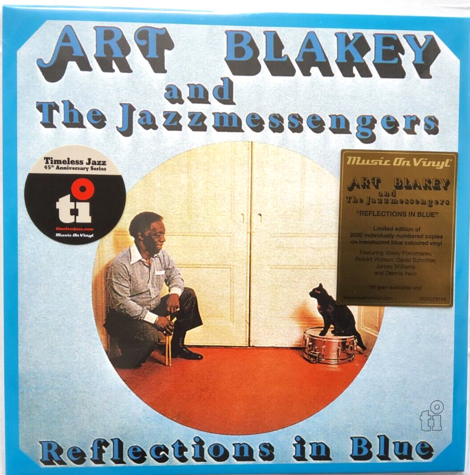 Art Blakey And The Jazz messengers  Reflections In Blue LP Album vinyl record 