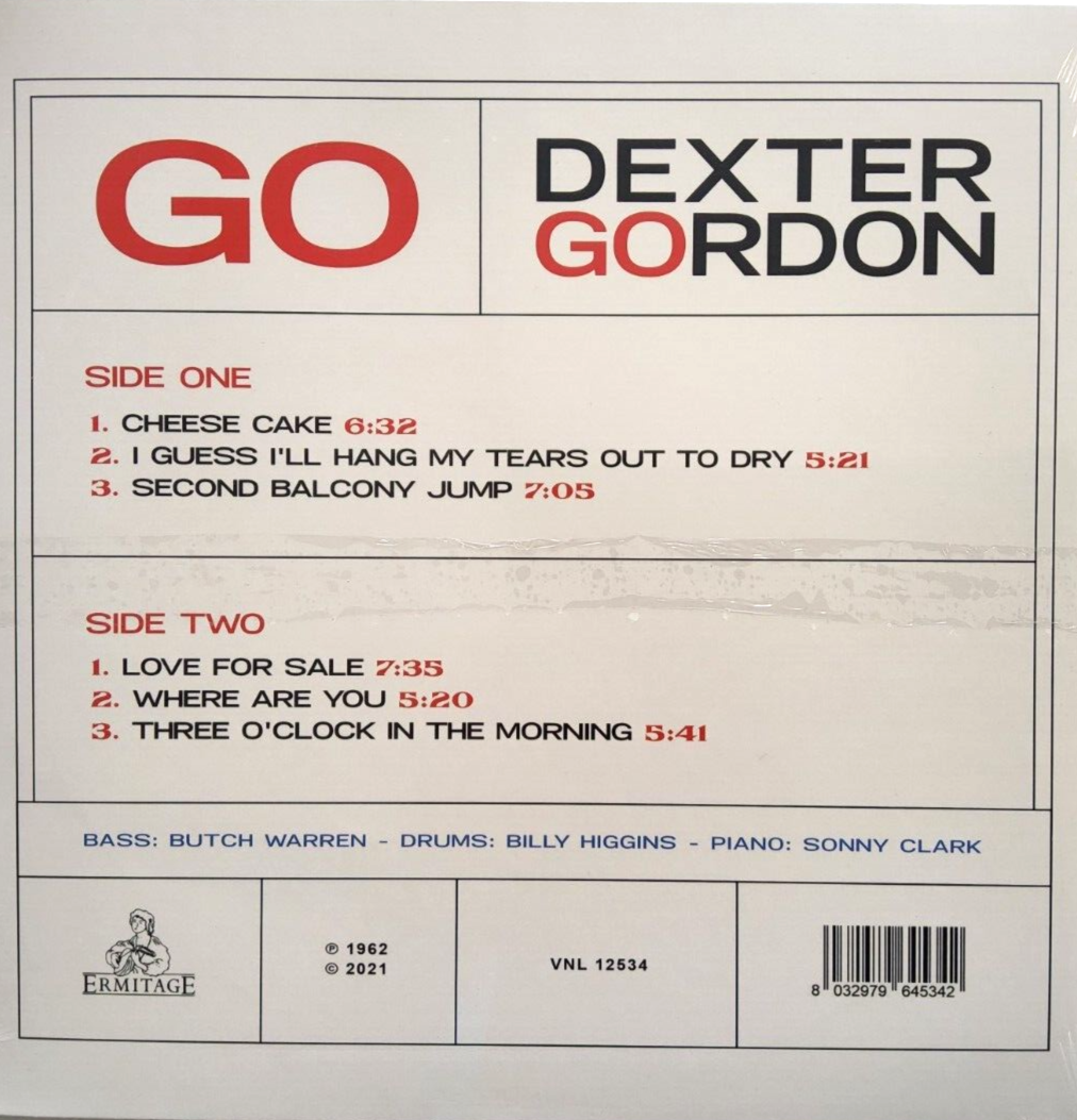 Dexter Gordon – Go 2021 reissue LP Album vinyl record MINT black 