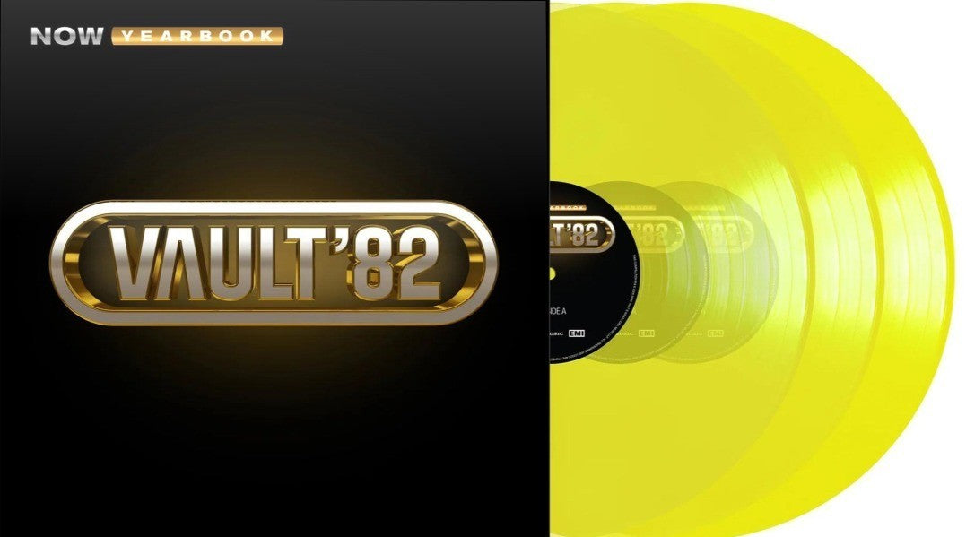 Now Yearbook Vault '82  Vinyl LP Album Vinyl Record 3 LP Yellow compilation