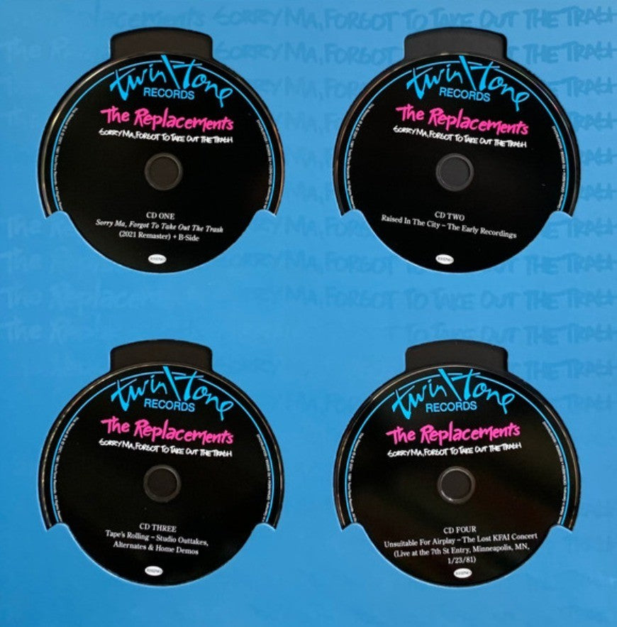 The Replacements Sorry Ma Forgot To Take Out The Trash 2021 CD Deluxe Boxset 3CD