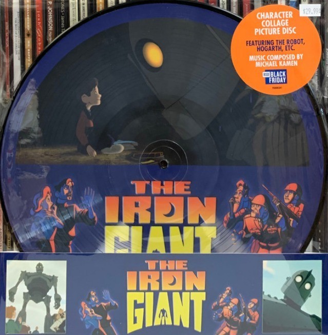 Michael Kamen The Iron Giant LP Album vinyl picture disc limited 2021 RSD Ed