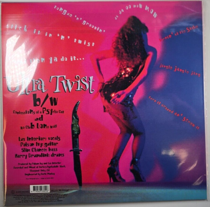 The Cramps Ultra Twist 12" EP  vinyl record 2025 reissue remastered 180gram