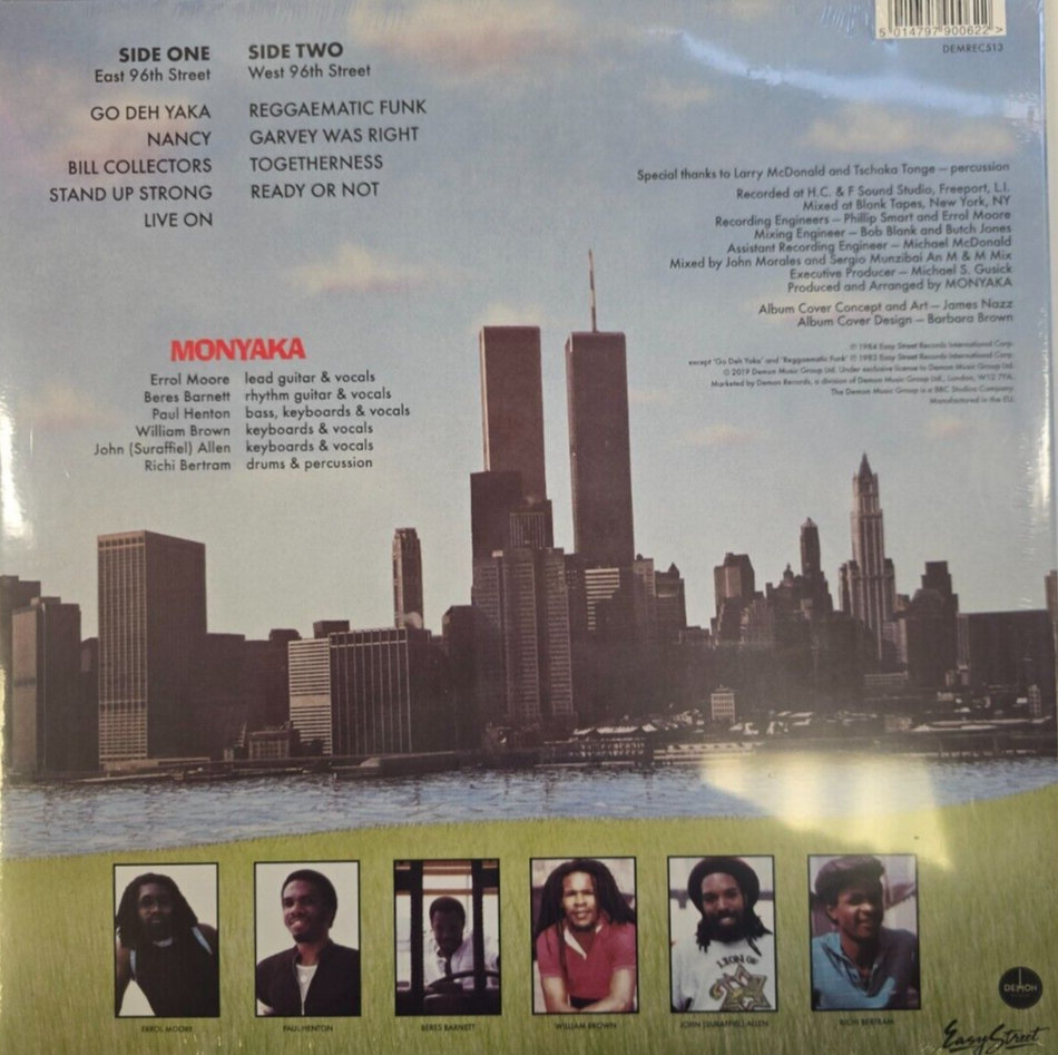 Monyaka – Reggaenomics LP Album vinyl record 180gram reissue 2019 on Demon