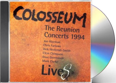 Colosseum Colosseum LiveS The Reunion Concerts Jewel Case  2015 Jazz Rock
