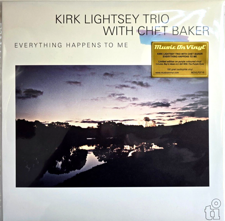 Kirk Lightsey Trio with Chet Baker – Everything Happens To Me LP Album record