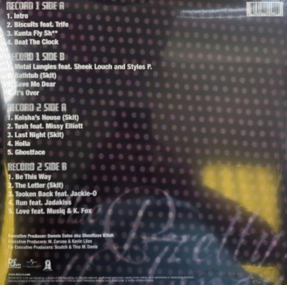 Ghostface The Pretty Toney Album LP Vinyl Record Hip-Hop Rap Def Jam 2014 