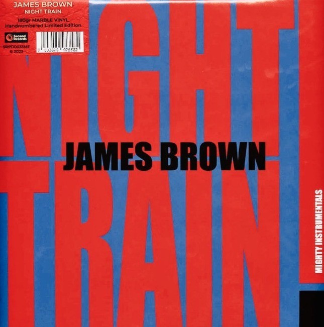 James Brown Night Train! Mighty Instrumentals LP Album vinyl record 2024 Red