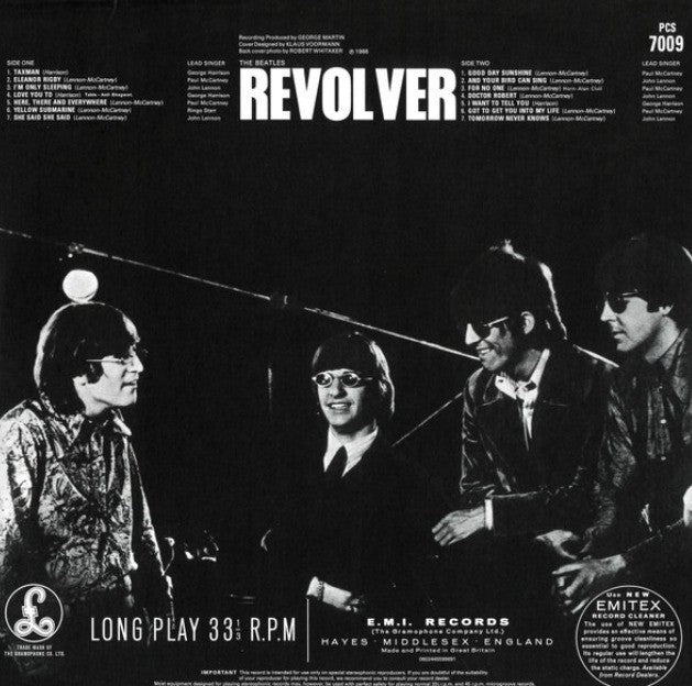 The Beatles Revolver LP Album vinyl record 2022 remastered reissue Parlophone