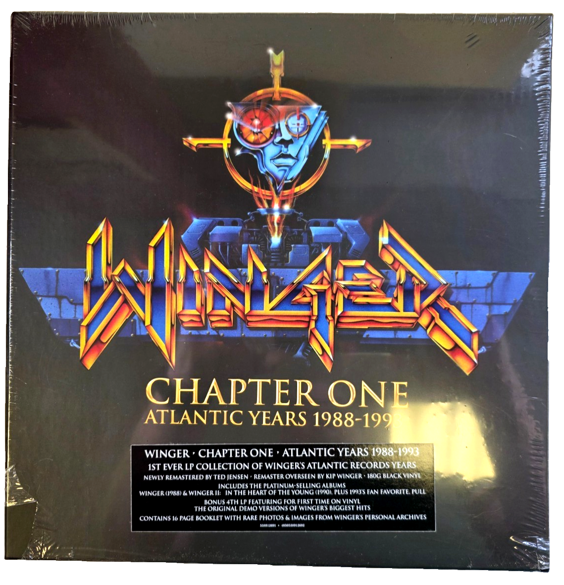 Winger Chapter One Atlantic Years 1988-1993 LP album vinyl 4 x record Boxset