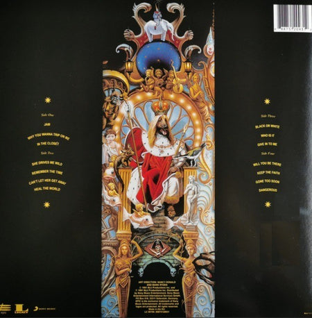 Michael Jackson Dangerous LP Album vinyl record 2022 reissue remastered on Epic