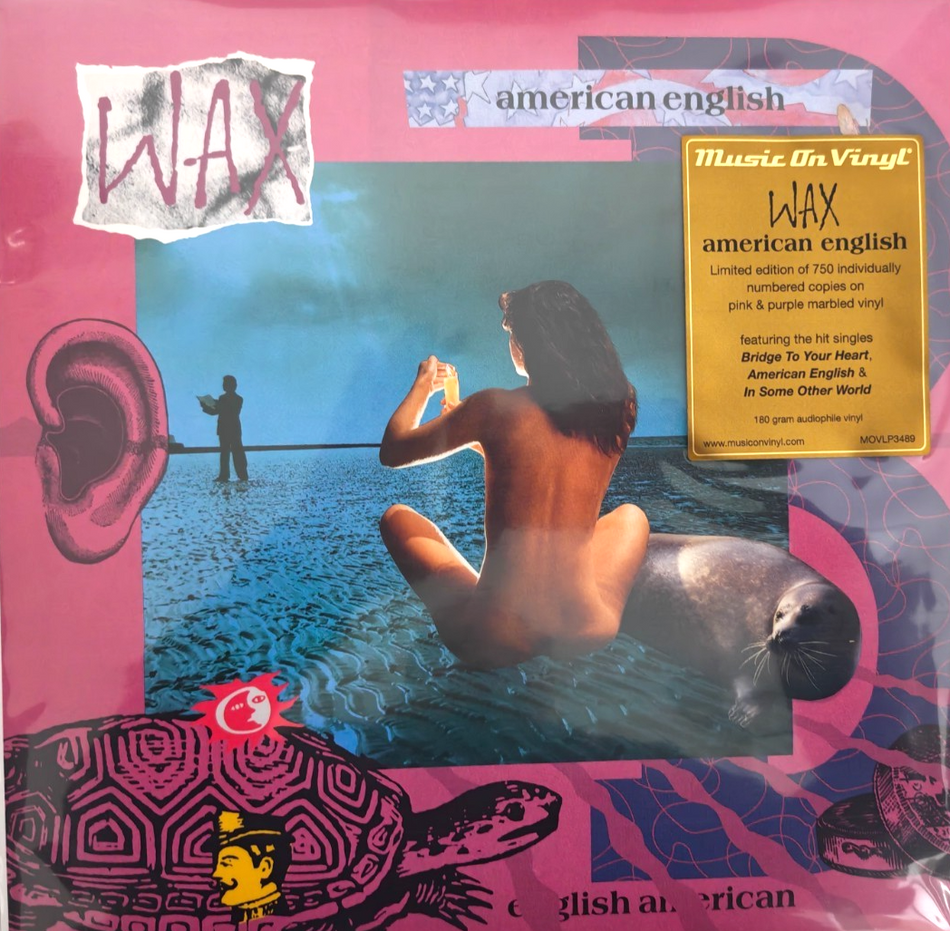 Wax American English LP Album vinyl record limited 180g pink numbered remastered