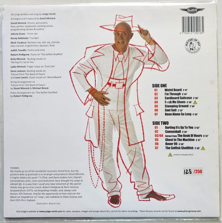 Judge Smith Zoot Suit limited white numbered LP Album vinyl record NEW 180gram