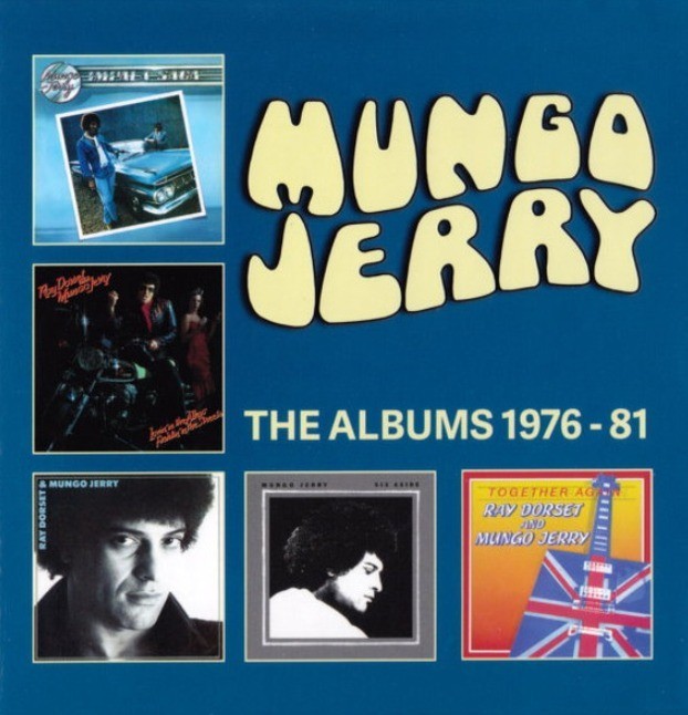 Mungo Jerry The Albums 1976 - 81  Boxset 5 x CD Compilation 2018 on 7T's Records