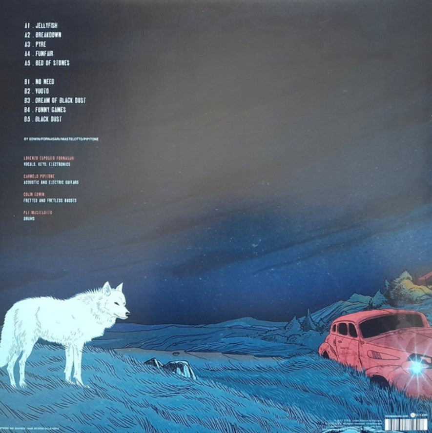 O.R.k. Inflamed Rides LP Album Vinyl Record Limited Blue 2022 on Kscope Prog