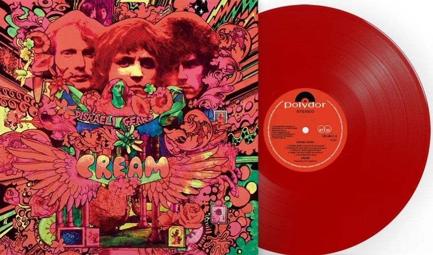 Cream Disraeli Gears LP Album vinyl record 2026 limited Red remastered reissue