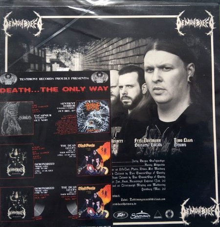 Demonbreed: Where Gods Come to Die 2016 Limited LP Album vinyl record NM