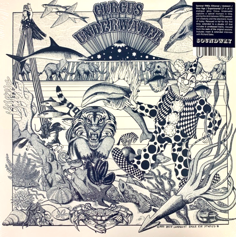 Circus Underwater LP Album Vinyl record 2023 remastered reissue on Soundway