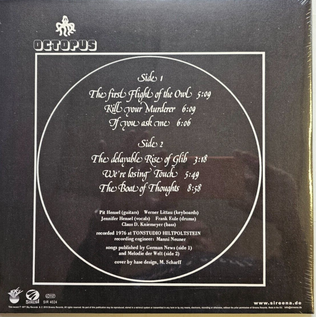 Octopus The Boat Of Thoughts  2019 LP Album vinyl record prog rock krautrock new