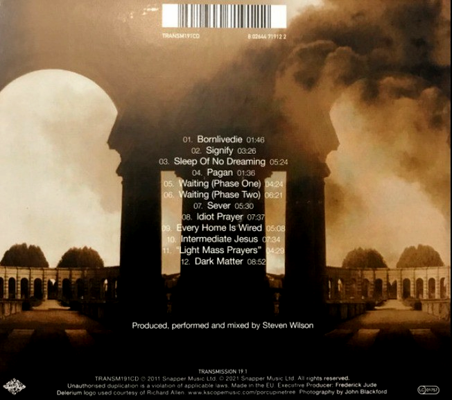Porcupine Tree – Signify CD Album 2021 reissue on Transmission Recordings