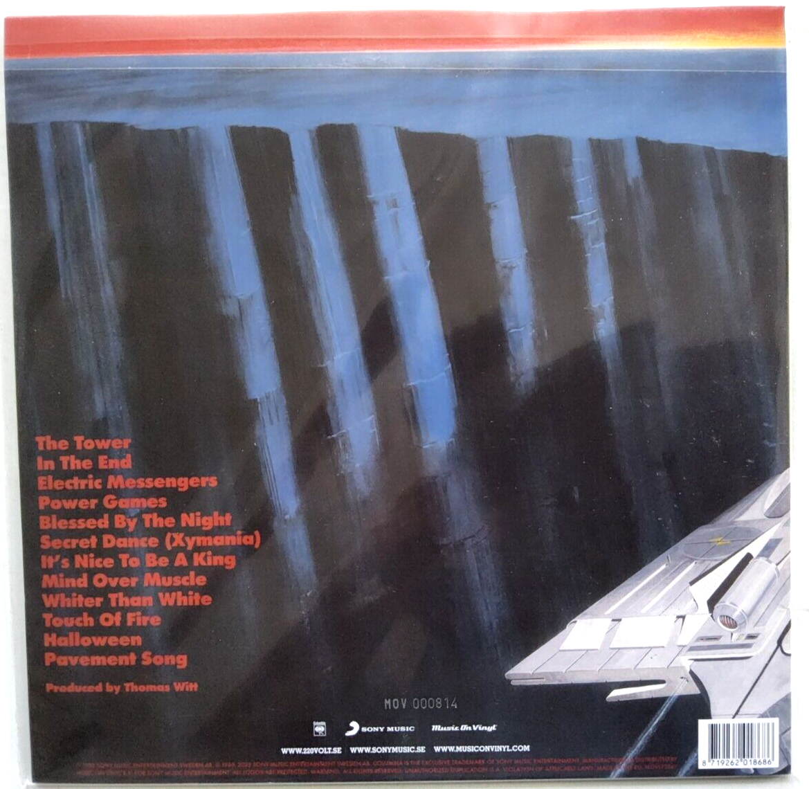 220 Volt  – Mind Over Muscle limited edition marbled LP Album vinyl record 2022