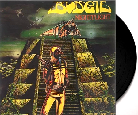 Budgie Nightflight LP Album Vinyl Record remastered on Noteworthy Productions