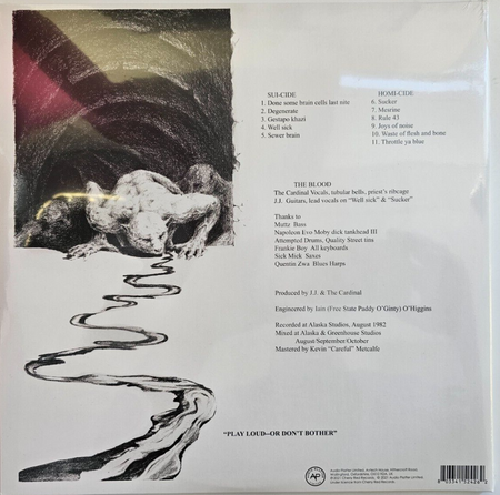 The Blood False Gestures For A Devious Public LP Album vinyl record 2022 reissue