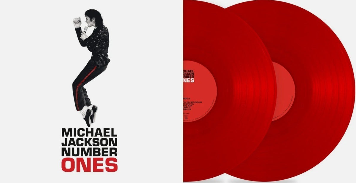 Michael Jackson Number Ones LP Album vinyl record 2026 Red reissue Compilation