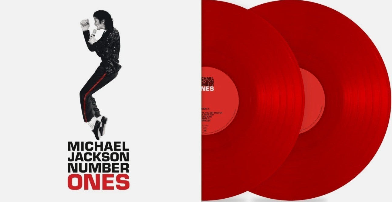 Michael Jackson Number Ones LP Album vinyl record 2026 Red reissue Compilation
