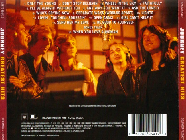 Journey – Greatest Hits CD Album 2006 remastered compilation on Columbia