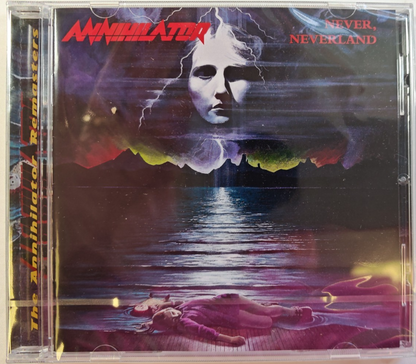 Annihilator Never Neverland CD Album Remastered reissue Roadrunner Records 1998