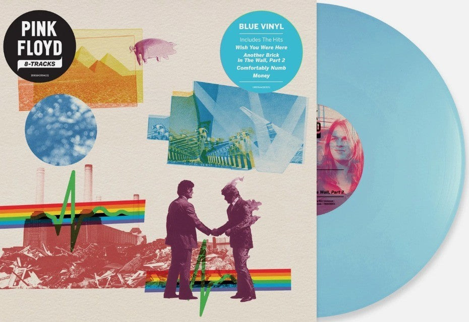 Pink Floyd 8-Tracks LP Album vinyl record 2026 Blue Compilation on Columbia