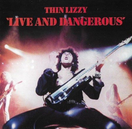 Thin Lizzy Live And Dangerous CD Album remastered reissue on Vertigo