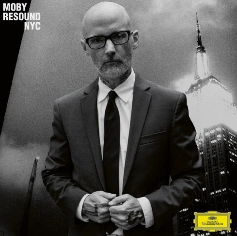 Moby Resound NYC LP Album Vinyl Record 2023 on Deutsche Grammophon 2 LP Black