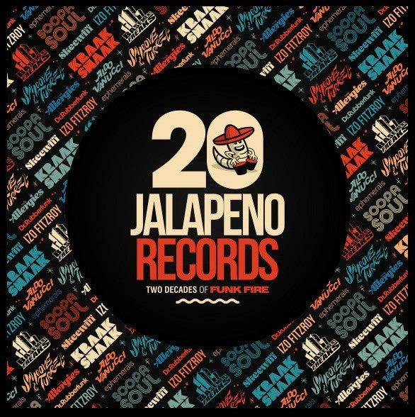 Jalapeno Records Two Decades Of Funk Fire CD Album 2020 compilation in Digipak