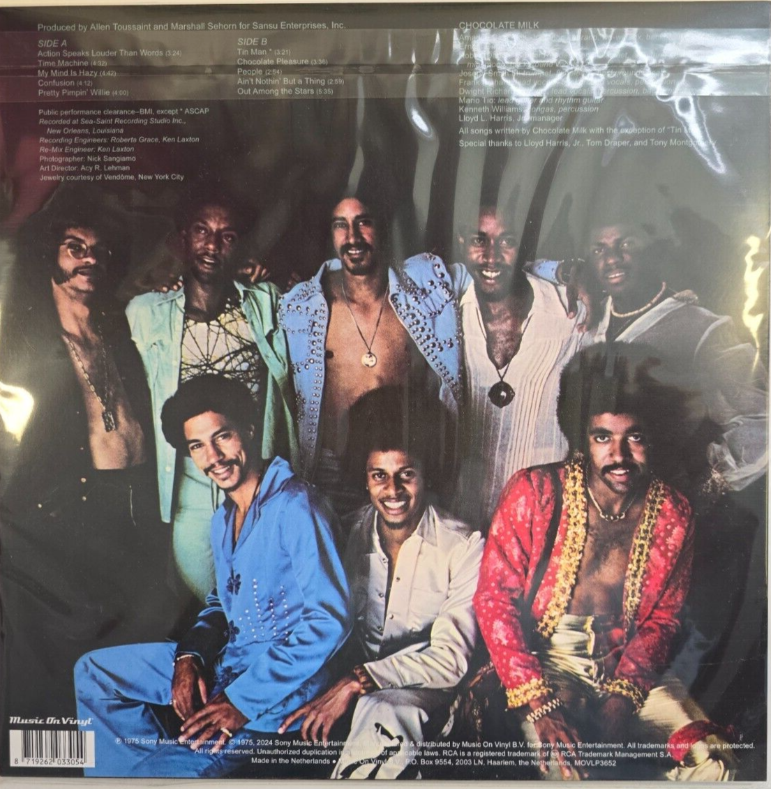 Chocolate Milk Action Speaks Louder Than Words LP Album vinyl record limited red
