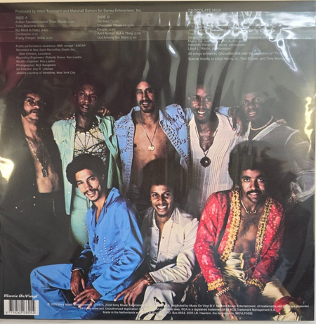 Chocolate Milk Action Speaks Louder Than Words LP Album vinyl record limited red