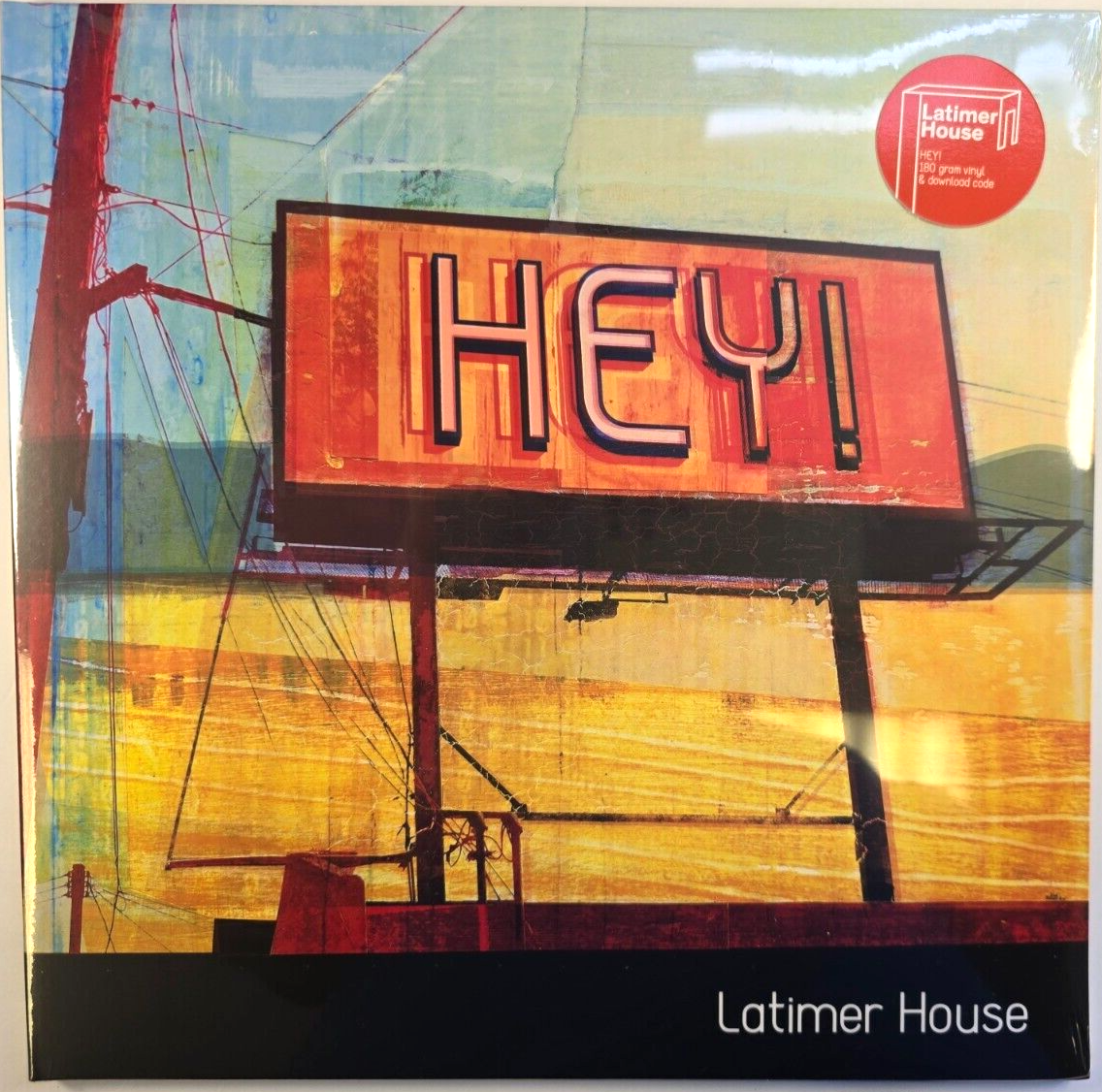 Latimer House - Hey LP Album vinyl record limited orange 2016 indie rock