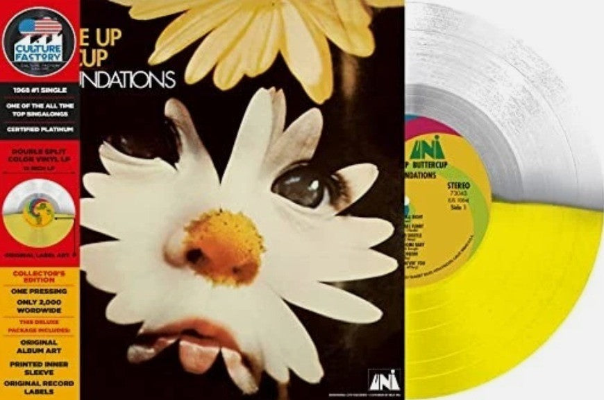 The Foundations Build Me Up Buttercup LP Album vinyl record Yelllow & Clear 2021
