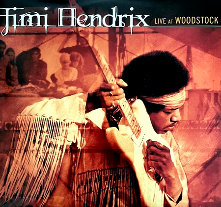 The Jimi Hendrix  Live At Woodstock LP Album vinyl record 2010