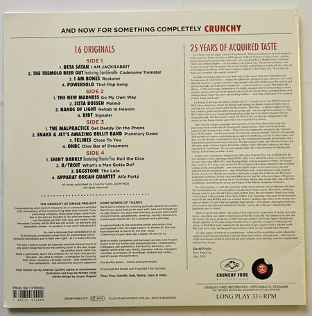 And Now for Something Completely Crunchy LP Album vinyl record compilation NEW