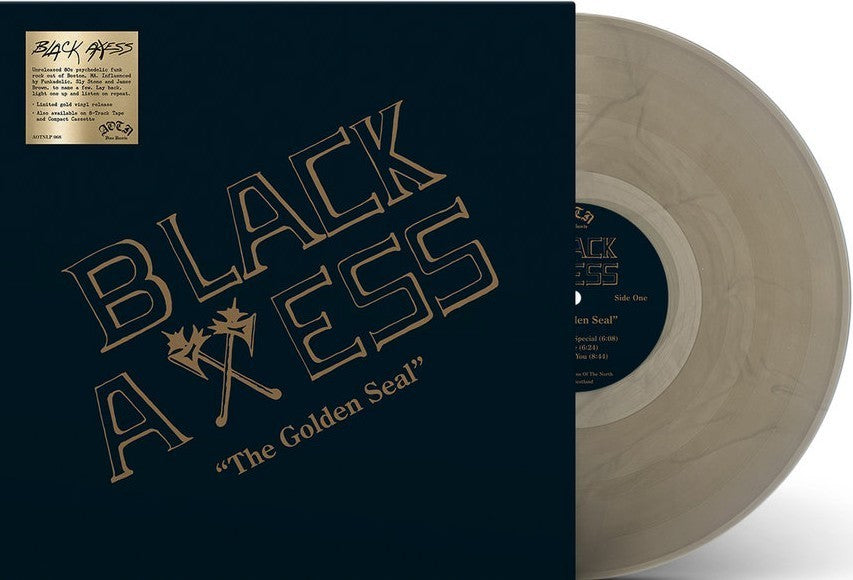 Black Axess The Golden Seal LP Album vinyl record Gold Athens Of The North