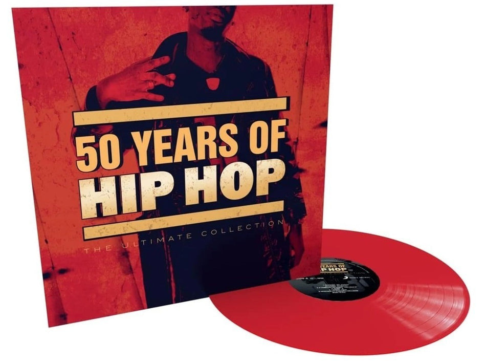 50 Years Of Hip Hop - The Ultimate Collection LP Album Vinyl Record Red 2023