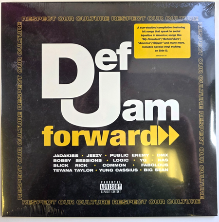 Def Jam Forward Respect Our Culture LP Compilation US import 2021 Etched