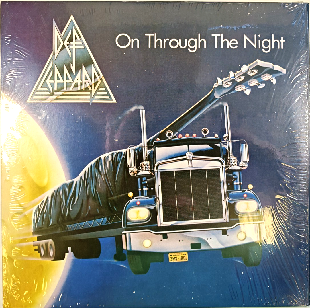 Def Leppard On Through The Night LP  Album vinyl record 2020 remastered reissue